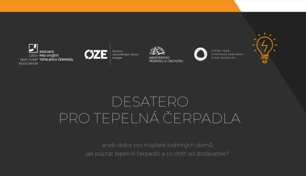 desatero pro tepelna cerpadla