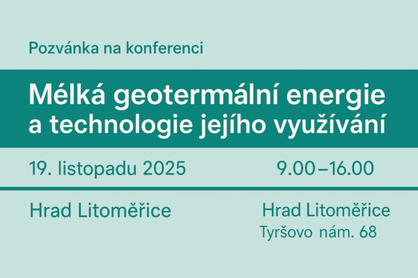 konference mělká geotermie